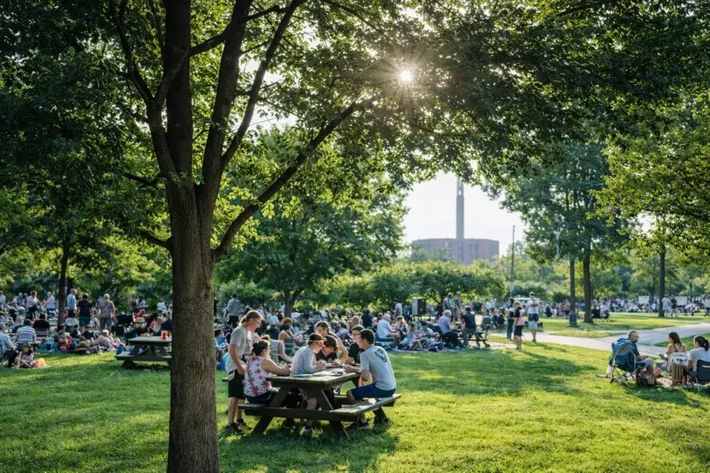 Ravinia Highland Park programa verano 2026 con conciertos al aire libre en Chicago