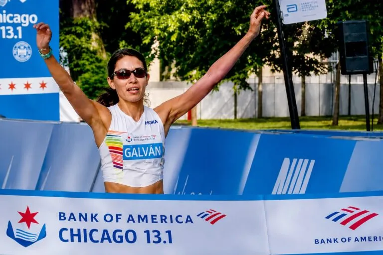 Laura Galván gana el medio maratón de Chicago y fortalece el atletismo mexicano internacional