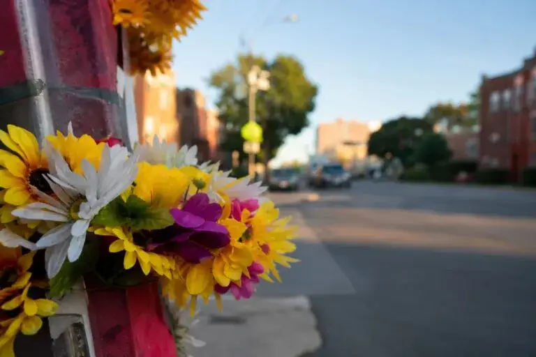 Seguridad vial en Ashland y Pilsen con mejoras urbanas para proteger a peatones en Chicago.