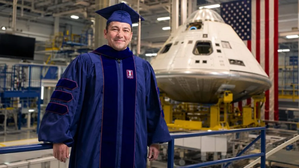 Joseph González de Chicago participó en Artemis II como ingeniero de seguridad de la nave Orión de la NASA.
