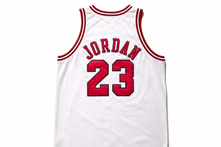 Jersey de Michael Jordan usado con Chicago Bulls durante las Finales de la NBA de 1998