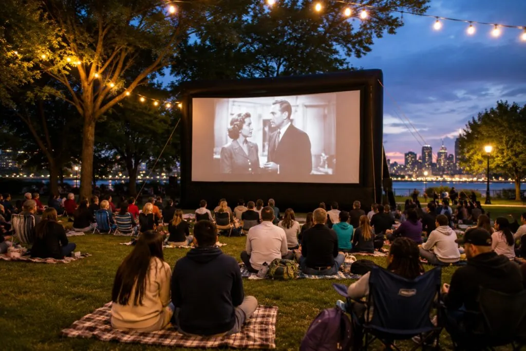 Noches de cine gratis en los parques de Chicago