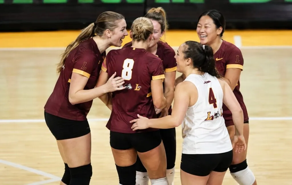 Loyola Chicago vence a Rhode Island en un partido de voleibol femenino de Atlantic 10.
